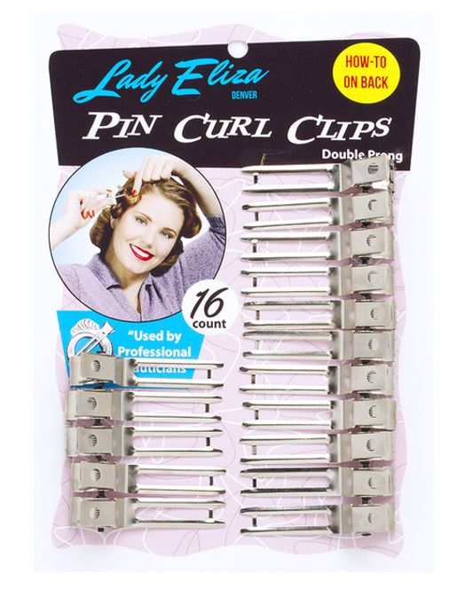 Hovedbilde Pin Curl Clips - Metallklips