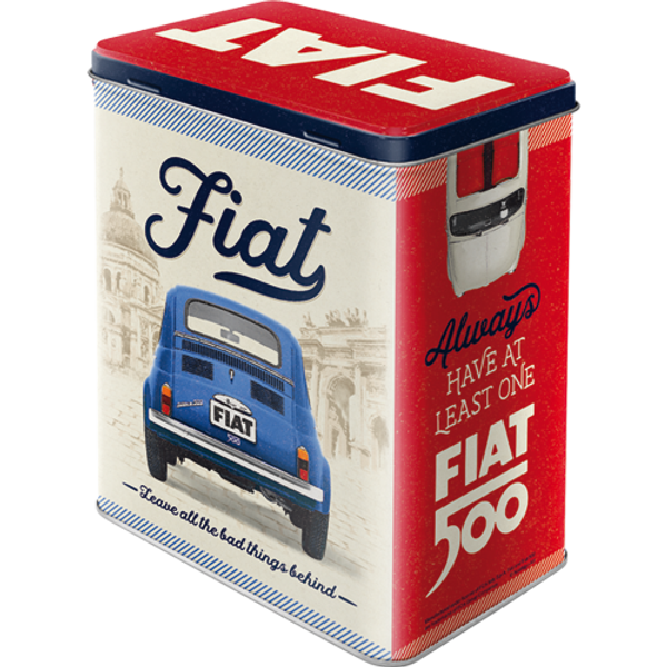 Metallboks - 3 liter - Fiat 500