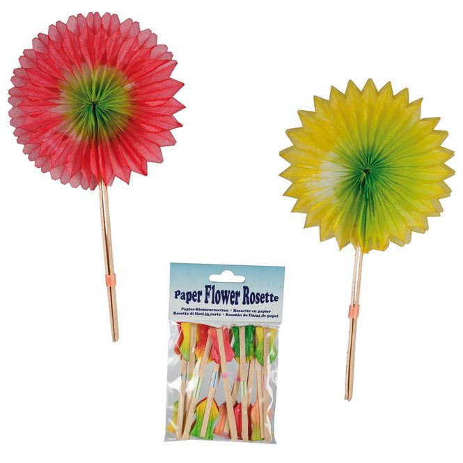 Hovedbilde Papir blomsterrosetter