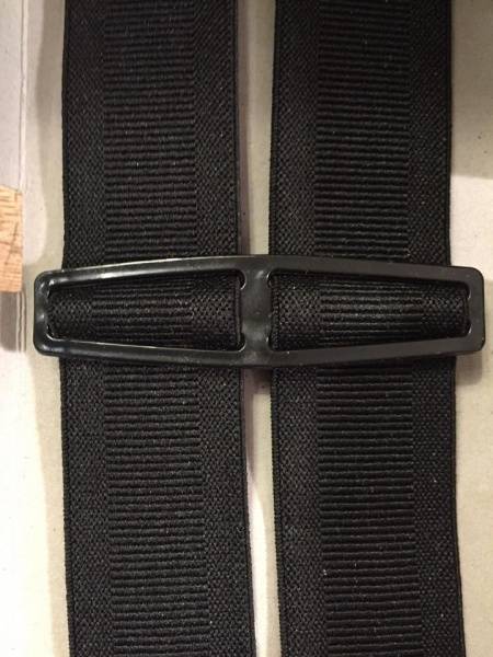 Bukseseler - 3,5 cm Sorte