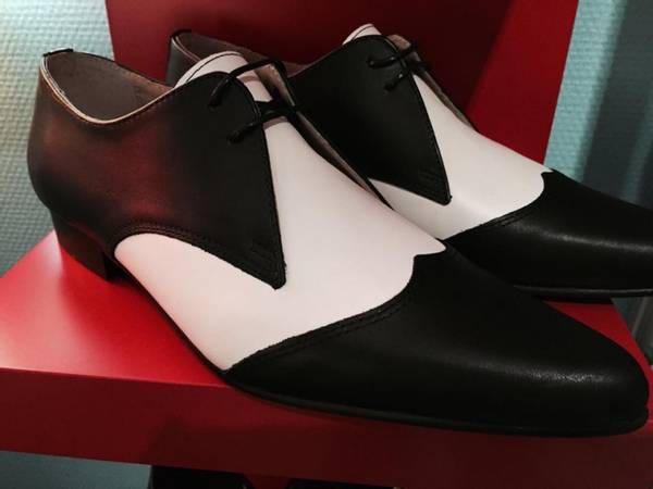 Myggjagere - Al-Capone - Sort/Hvit - Sko