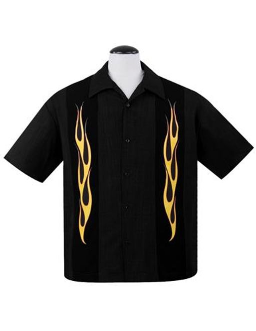 Main Image Steady - Flam n Hot Gul Skjorte