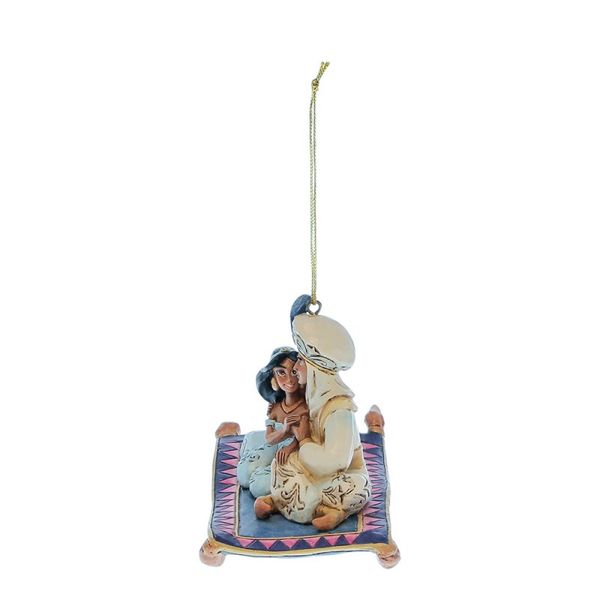 Jim Shore - Ornament Aladdin og Jasmin