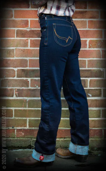 Rumble59 - Ladies Denim Straight Cut