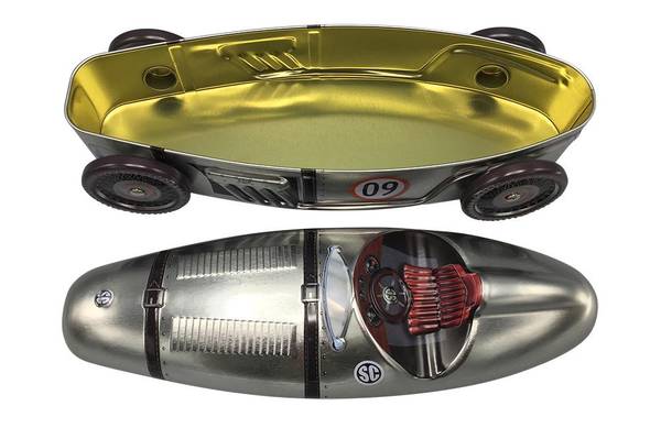 Bilboks - Racerbil Sølv