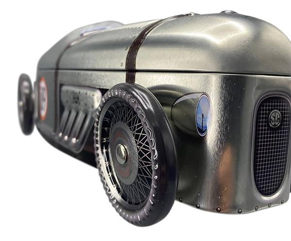 Bilboks - Racerbil Sølv