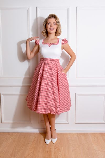 H&R - Chelsea Swingkjole - Rød