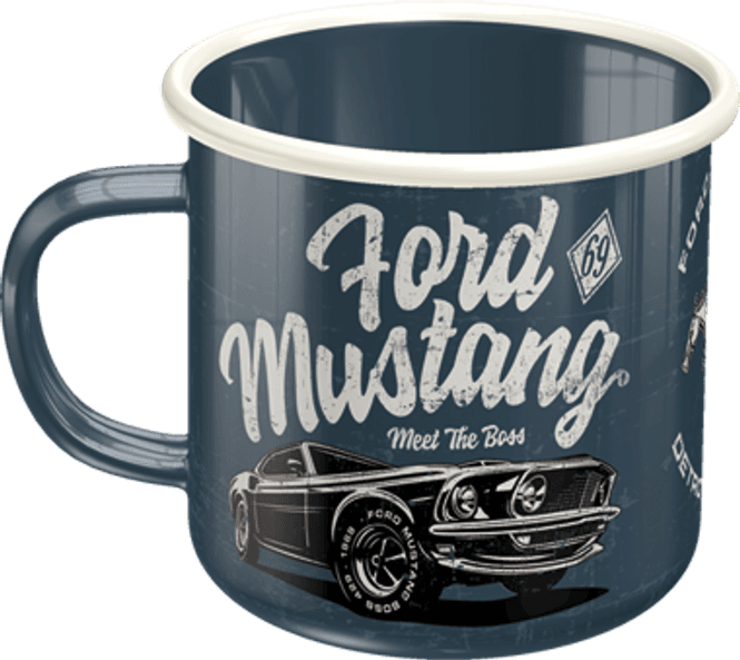 Hovedbilde Emaljekrus - Ford Mustang The Boss