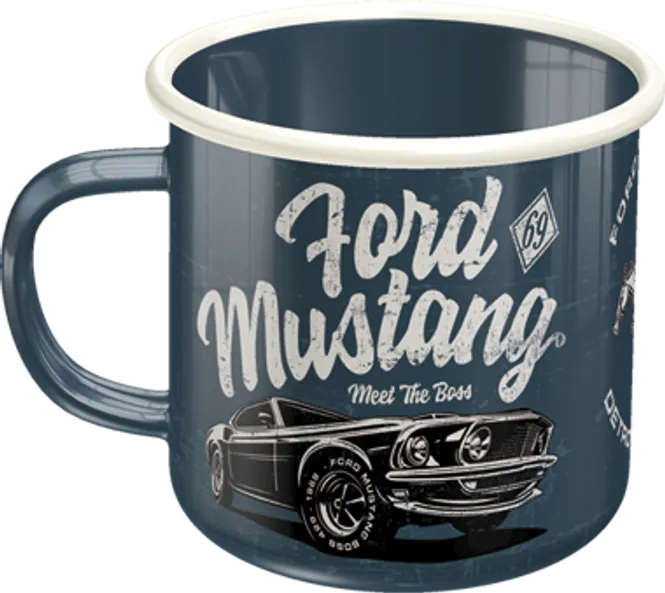 Hovedbilde Emaljekrus - Ford Mustang The Boss