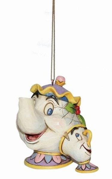 Jim Shore - Ornament Mrs Potts & Chip