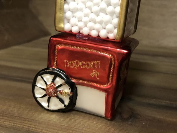 Juletrepynt - Popcornmaskin