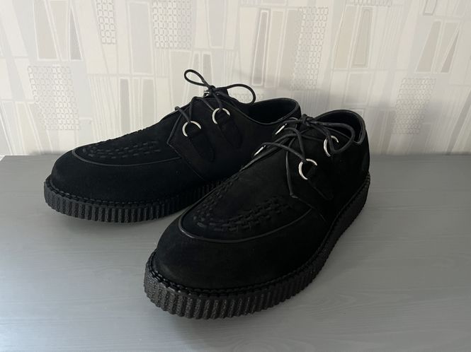 Main Image Creeper Shoe - Harley - Sort Semsket