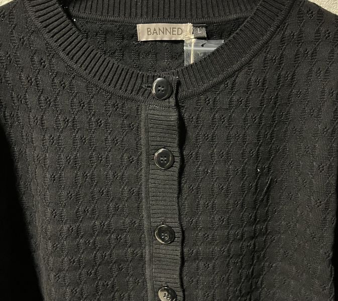 Banned - Cardigan - Sort