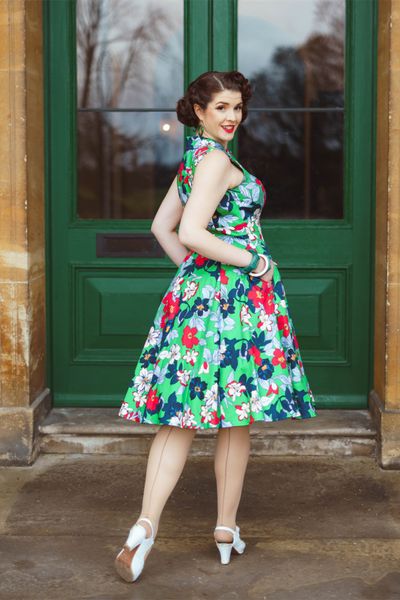 H&R - Emerald Botanica Swingkjole