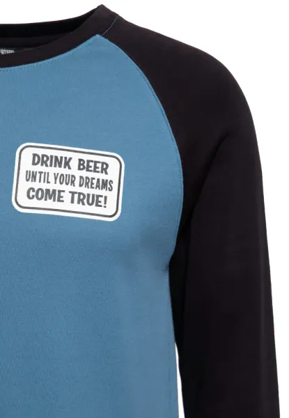 King Kerosin - RING-A-DING DING Genser - Blå