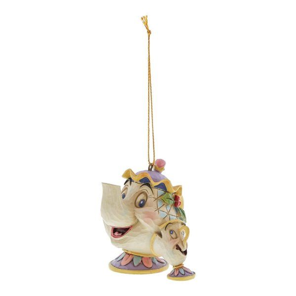 Jim Shore - Ornament Mrs Potts & Chip
