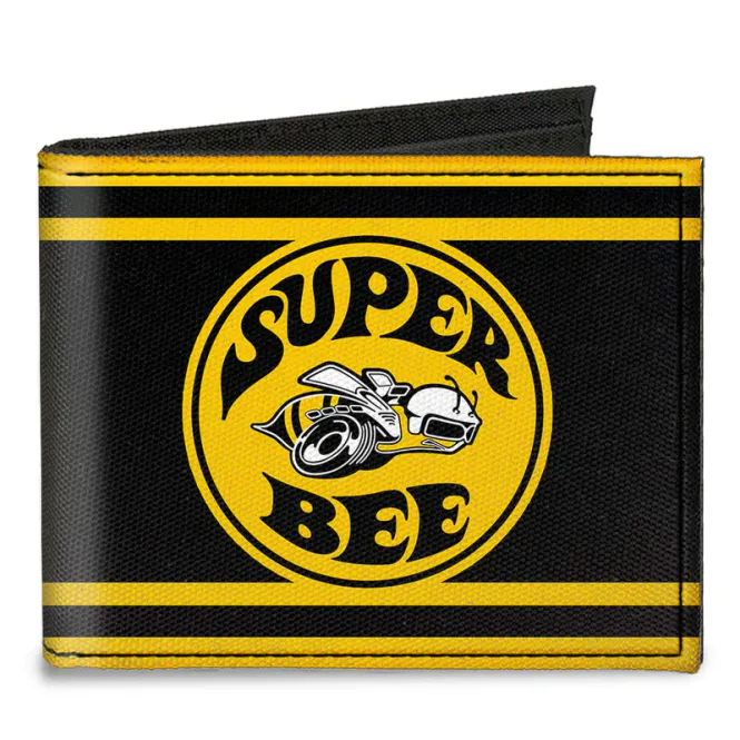 Hovedbilde Lommebok - Super Bee Gul Logo