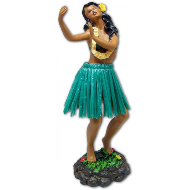 Hovedbilde Hula Girl Dancing Green Skirt